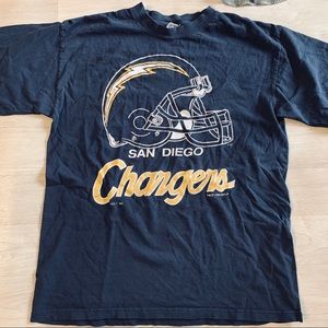 San Diego Chargers Retro Distressed Tee